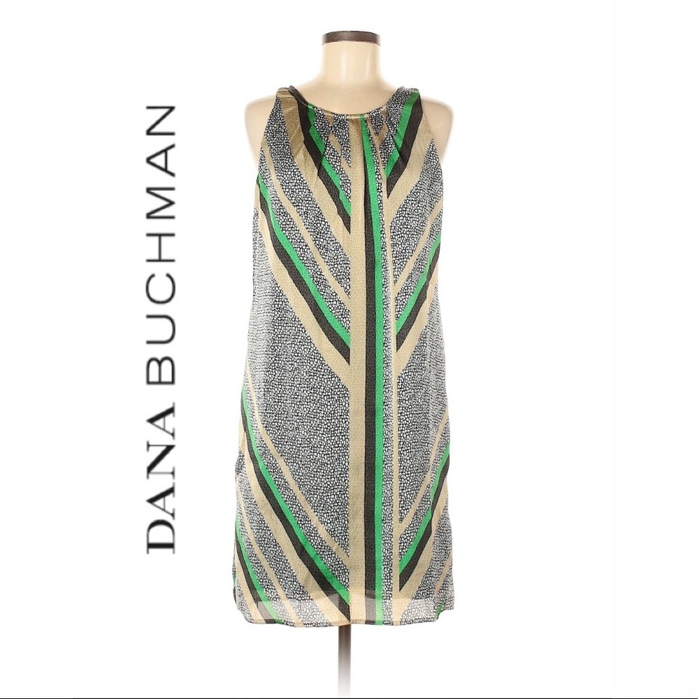 Multi-colored sheath dress
